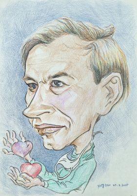 A Portrait Comic Of Dr. Christian Barnard, de Sign By Oneself