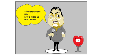 Fausto Silva Recebe, de Juba