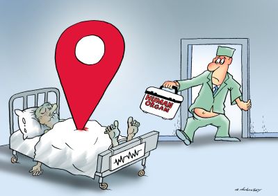Geolocation Of Transplantation, de Olexander Dubovskyi